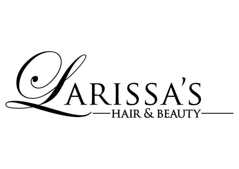 Larissa's Hair and Beauty logo